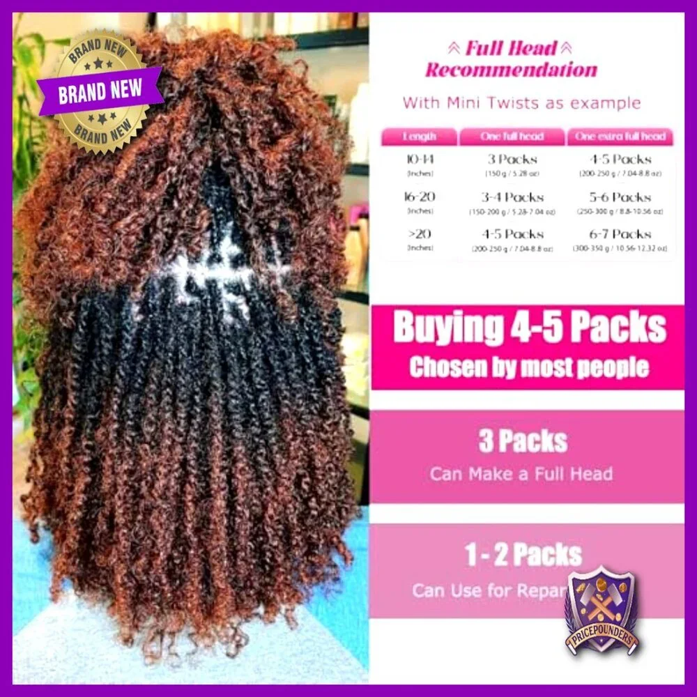 Afro Kinky Curly Human Hair Bulk 50g Pack for Locs Twist Braids